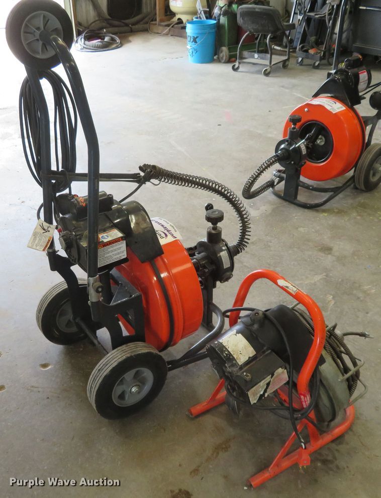 (2) General Metro Rooter sewer machines in Augusta, KS | Item DD7088