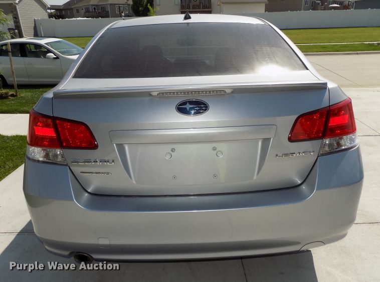image for item DE7727 2012 Subaru Legacy