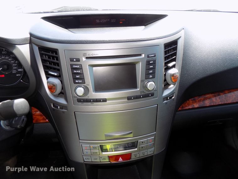 image for item DE7727 2012 Subaru Legacy