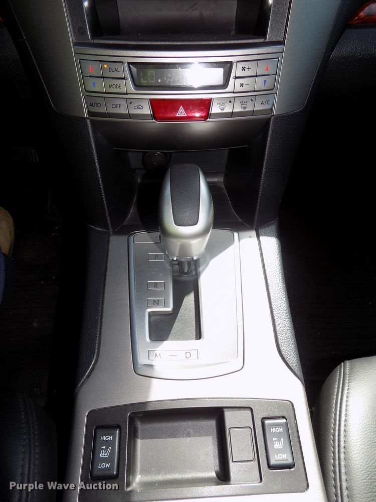 image for item DE7727 2012 Subaru Legacy