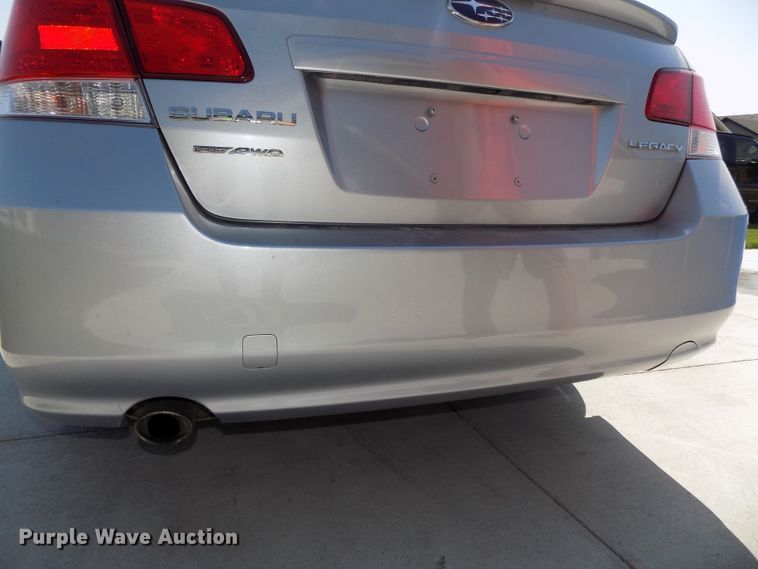 image for item DE7727 2012 Subaru Legacy