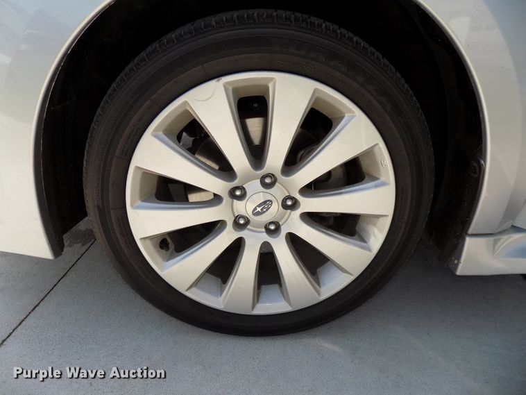 image for item DE7727 2012 Subaru Legacy