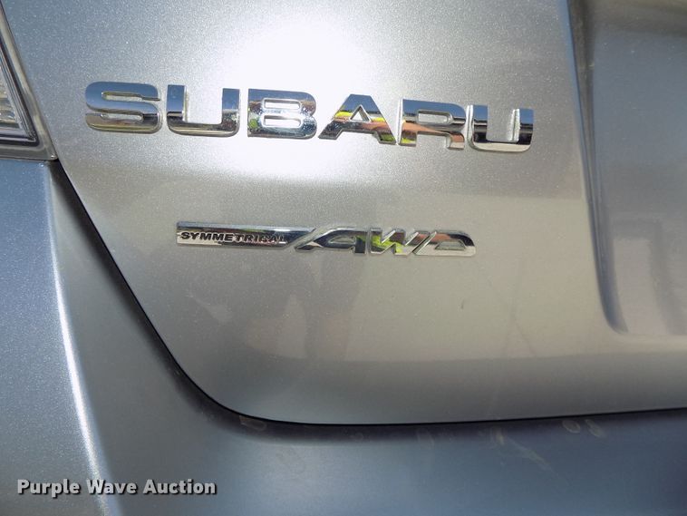 image for item DE7727 2012 Subaru Legacy