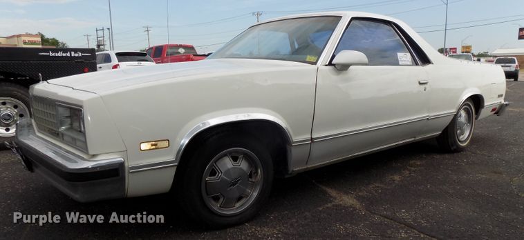 image for item DE7730 1987 Chevrolet El Camino