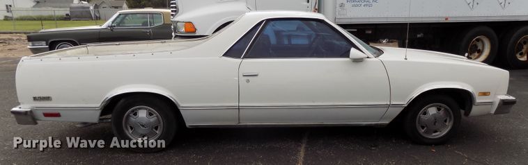 image for item DE7730 1987 Chevrolet El Camino