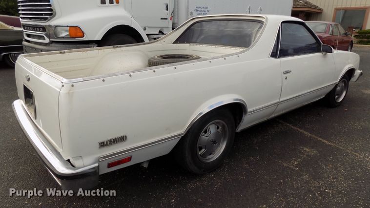 image for item DE7730 1987 Chevrolet El Camino