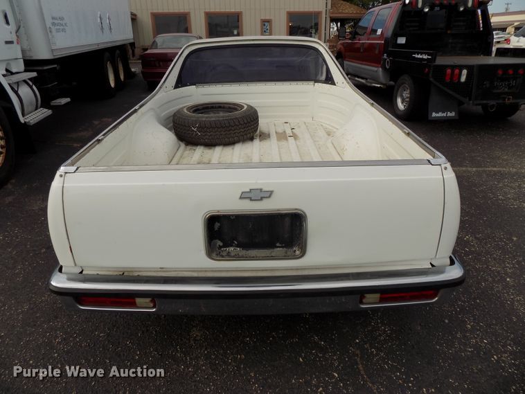 image for item DE7730 1987 Chevrolet El Camino