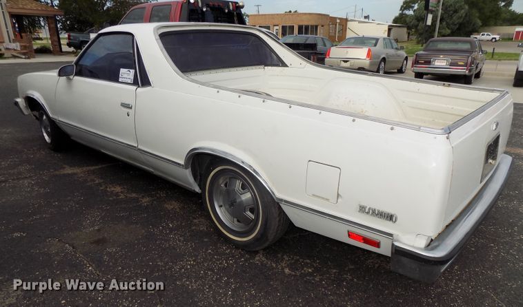 image for item DE7730 1987 Chevrolet El Camino