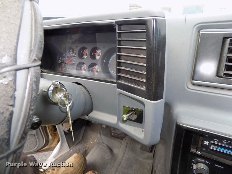 image for item DE7730 1987 Chevrolet El Camino