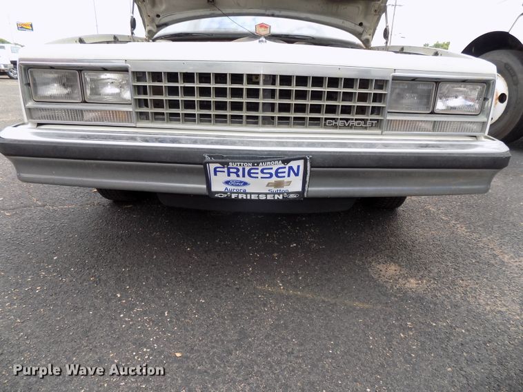 image for item DE7730 1987 Chevrolet El Camino