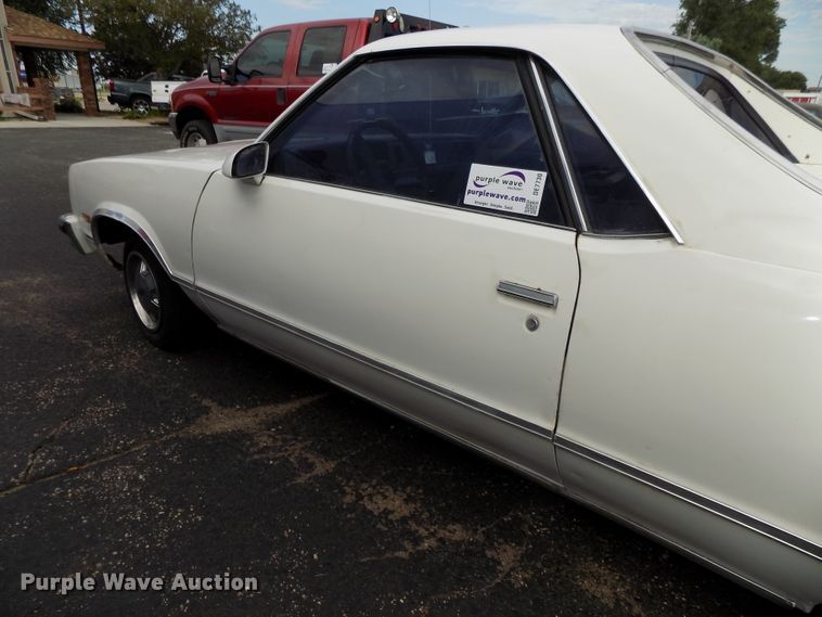 image for item DE7730 1987 Chevrolet El Camino