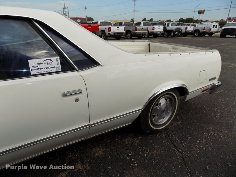 image for item DE7730 1987 Chevrolet El Camino