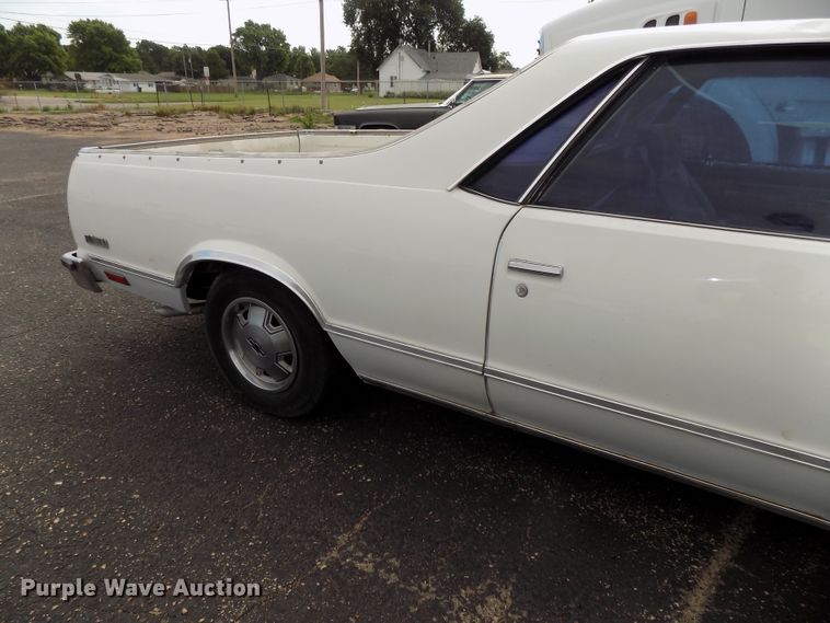 image for item DE7730 1987 Chevrolet El Camino