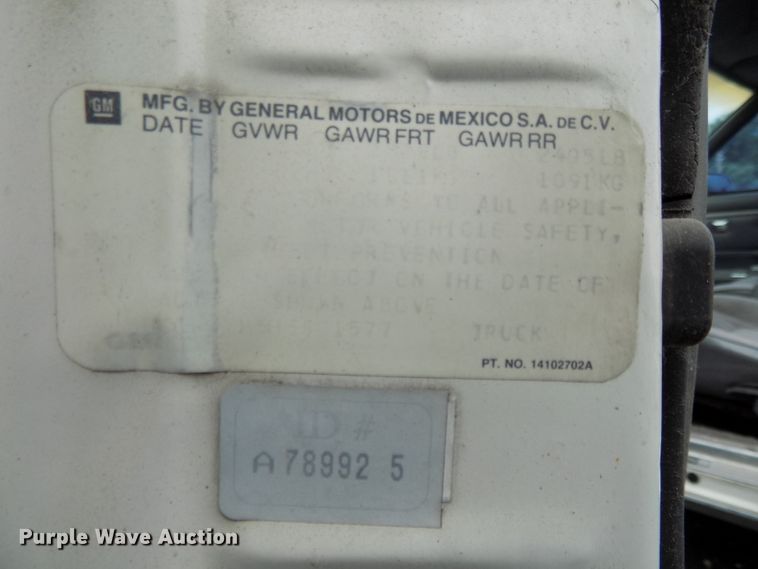 image for item DE7730 1987 Chevrolet El Camino