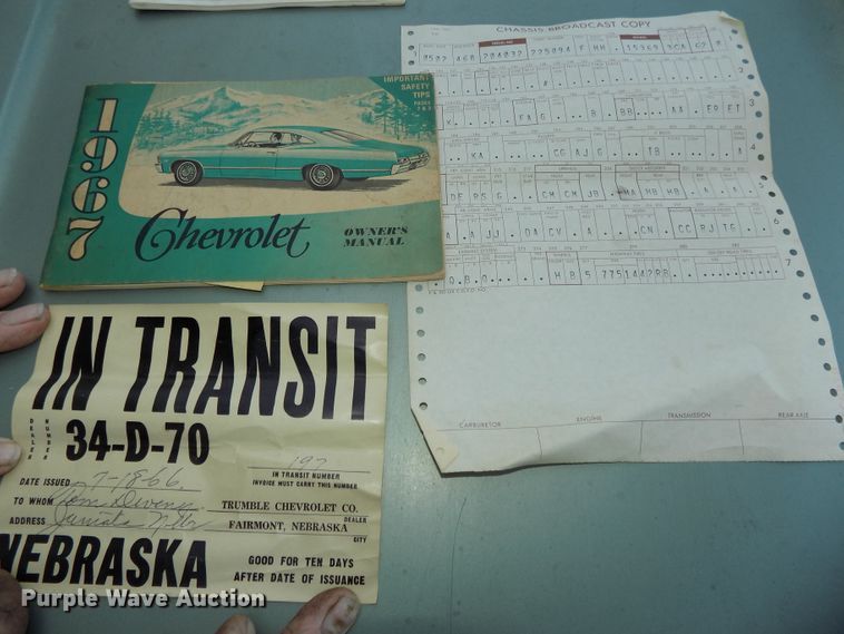 image for item DE7736 1966 Chevrolet Biscayne