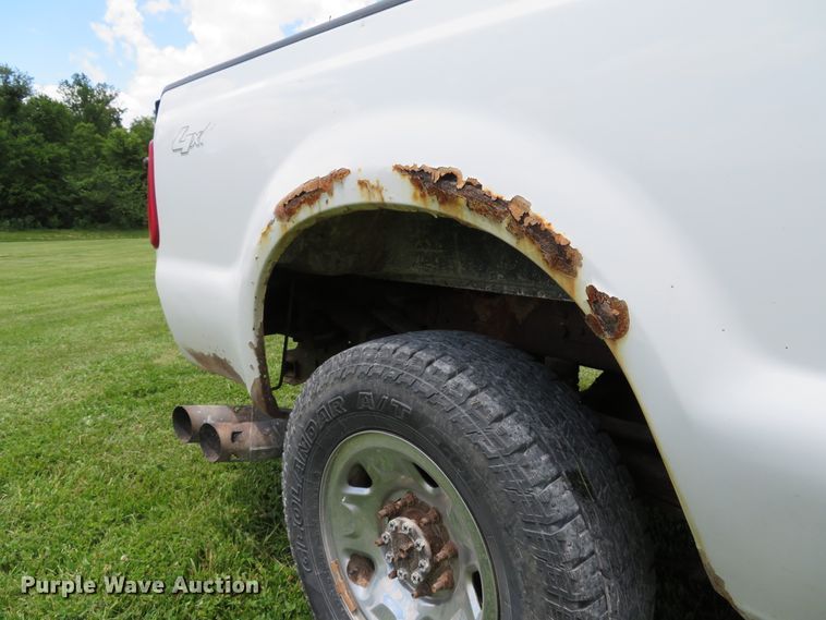 image for item DE8145 2008 Ford F250 Super Duty XLT SuperCab pickup truck