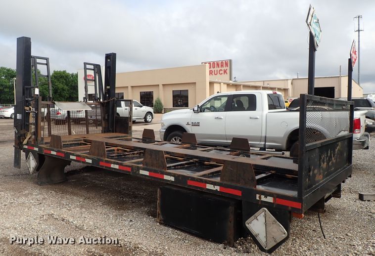 image for item DF1232 Gas cylinder pallet bed