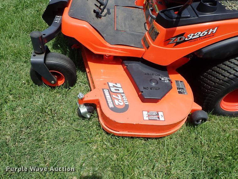 image for item DF1238 2015 Kubota ZD326HL ZTR lawn mower