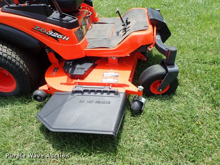 image for item DF1238 2015 Kubota ZD326HL ZTR lawn mower