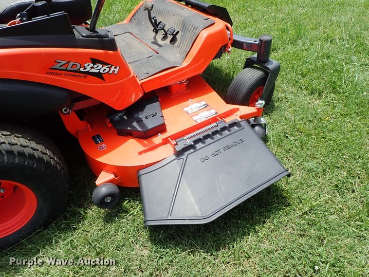 image for item DF1238 2015 Kubota ZD326HL ZTR lawn mower