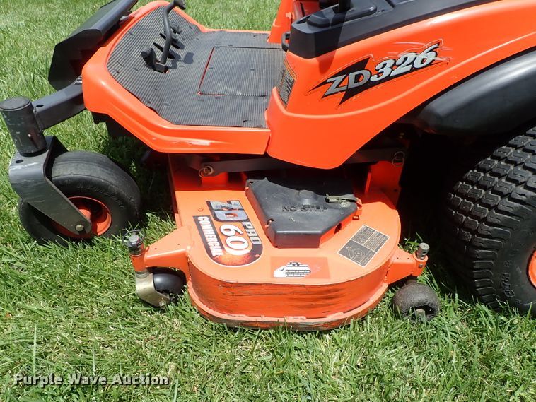 image for item DF1239 Kubota ZD326P ZTR lawn mower
