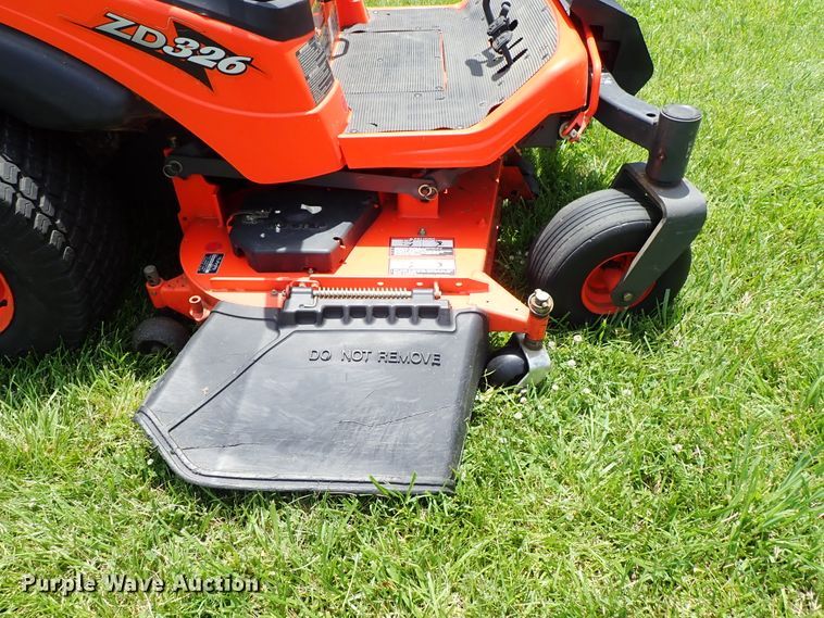 image for item DF1239 Kubota ZD326P ZTR lawn mower
