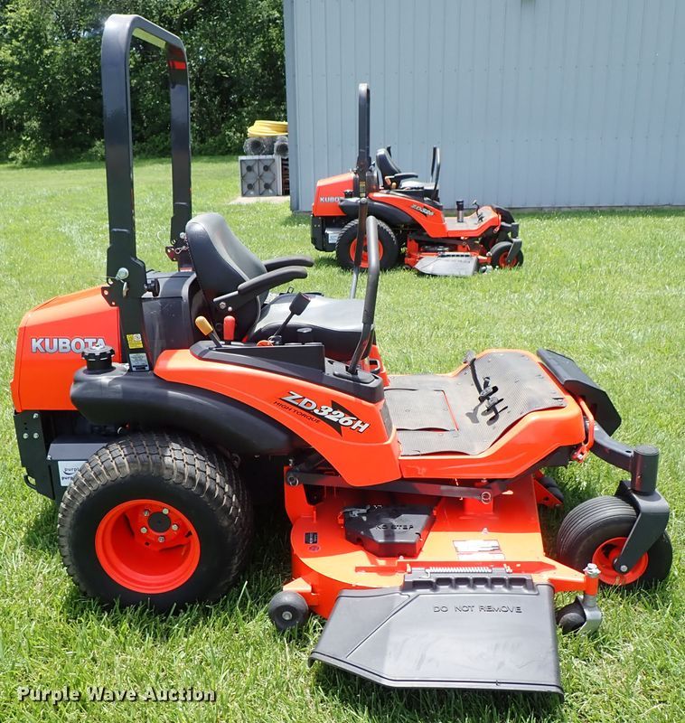 image for item DF1240 2015 Kubota ZD326HL ZTR lawn mower