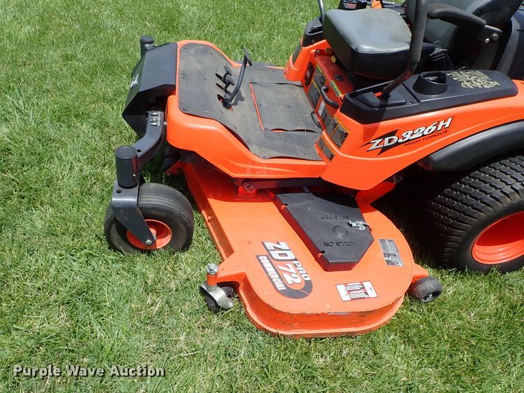 image for item DF1240 2015 Kubota ZD326HL ZTR lawn mower
