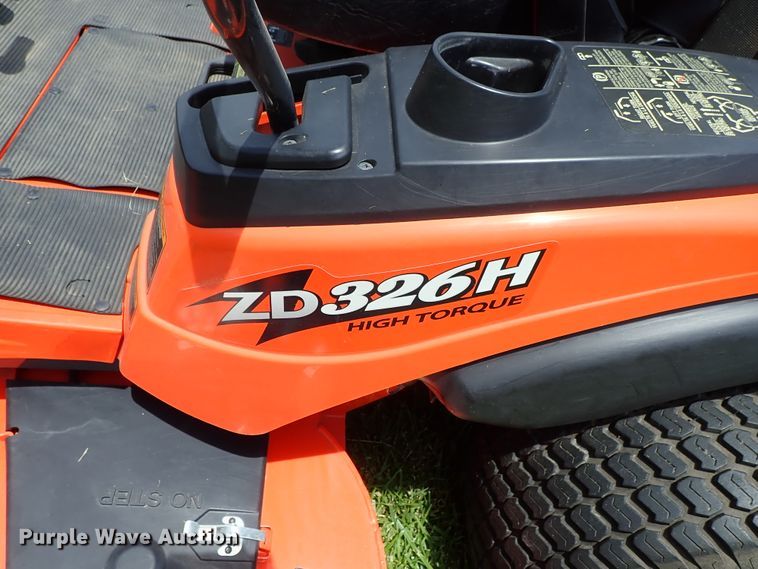 image for item DF1240 2015 Kubota ZD326HL ZTR lawn mower