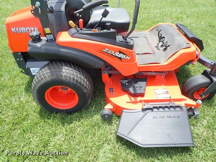 image for item DF1240 2015 Kubota ZD326HL ZTR lawn mower