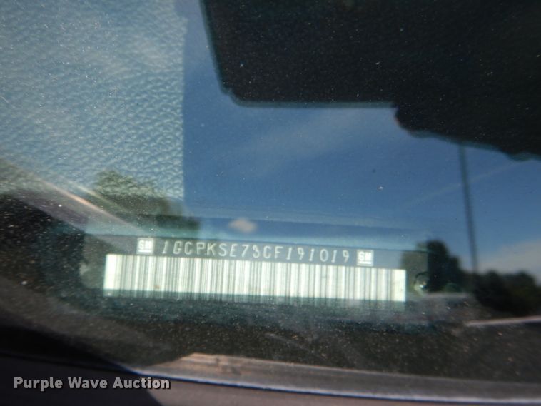 image for item DG1143 2012 Chevrolet Silverado 1500 Crew Cab pickup truck