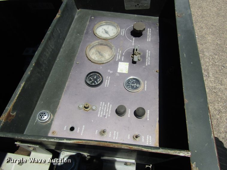 image for item DG1253 (2) Ingersoll Rand MC2A air compressors