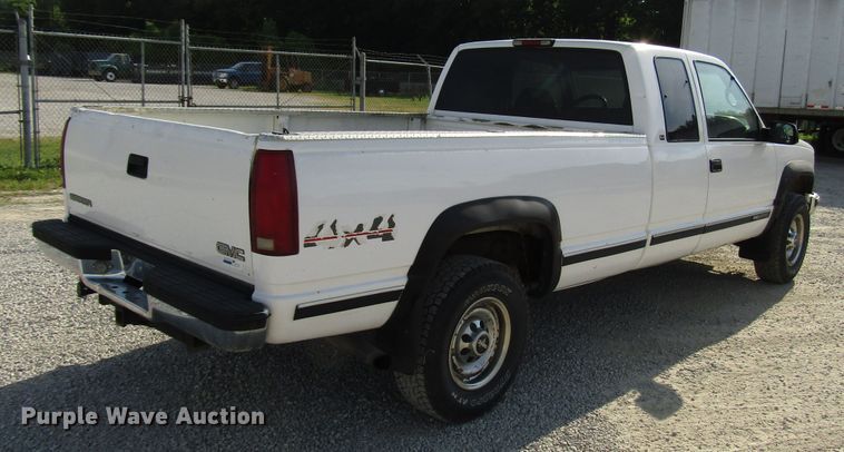 image for item DG1283 1998 GMC Sierra 2500 Ext. Cab pickup truck
