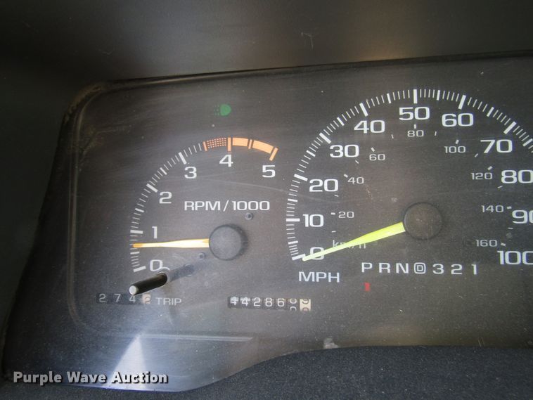 image for item DG1283 1998 GMC Sierra 2500 Ext. Cab pickup truck