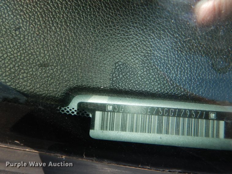 image for item DG4777 2012 Chevrolet Silverado 1500 Crew Cab pickup truck