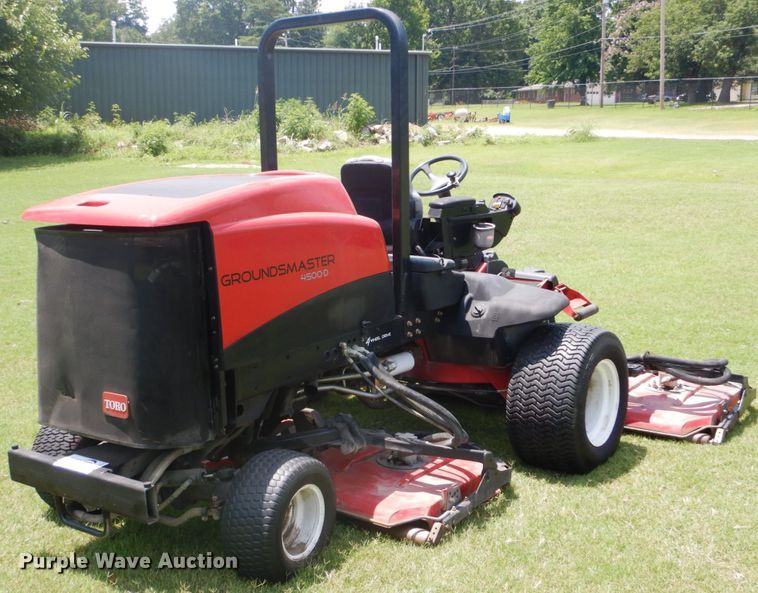 image for item DI2251 2012 Toro Groundsmaster 4500D ZTR lawn mower