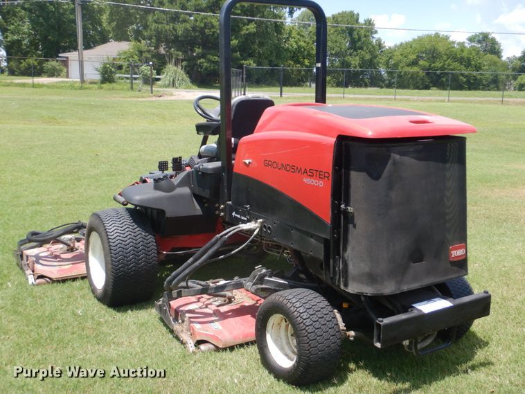 image for item DI2251 2012 Toro Groundsmaster 4500D ZTR lawn mower