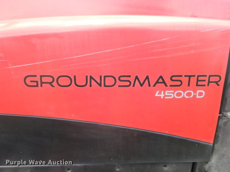 image for item DI2251 2012 Toro Groundsmaster 4500D ZTR lawn mower