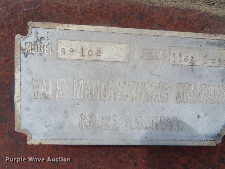 image for item DW9309 Valk SP108 snow plow