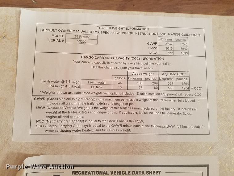 image for item DX9188 2003 Gulfstream Innsbruck camper