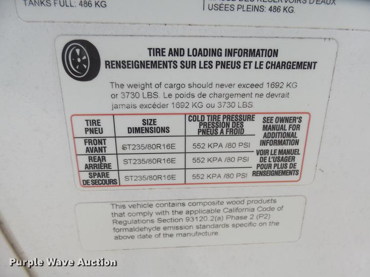image for item DX9189 2012 Keystone Vizion camper