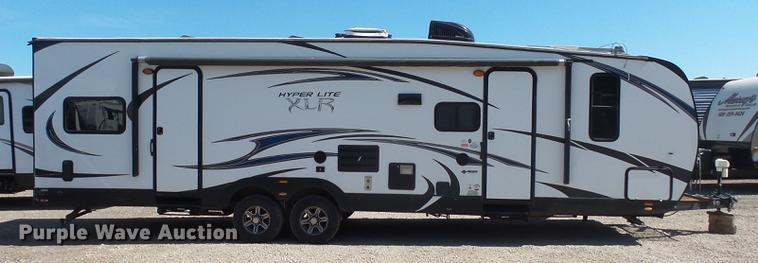 image for item DX9192 2014 Forest River XLR toy hauler camper