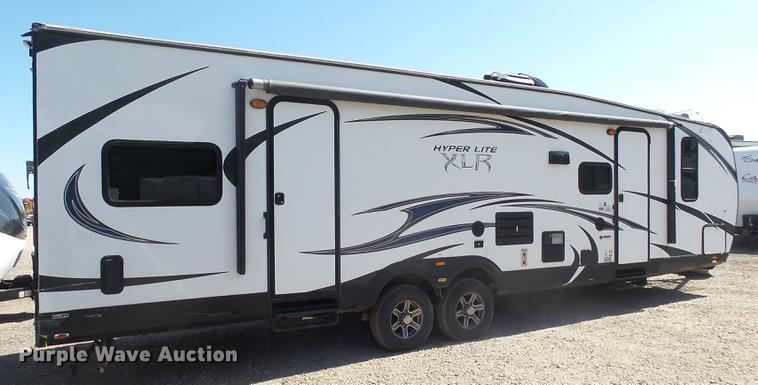 image for item DX9192 2014 Forest River XLR toy hauler camper