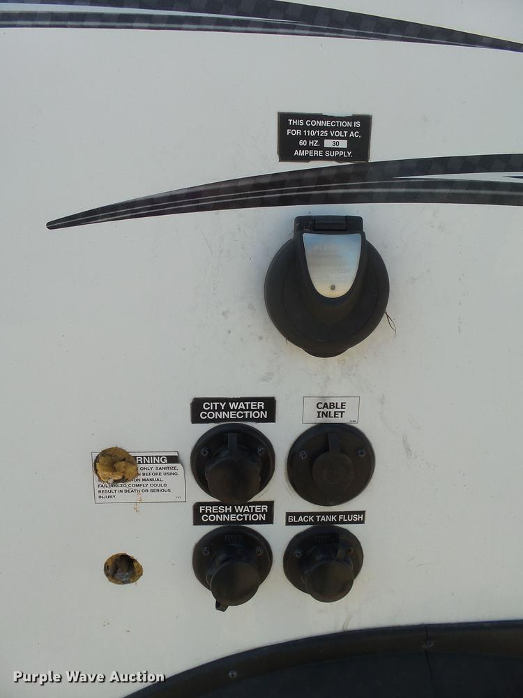 image for item DX9192 2014 Forest River XLR toy hauler camper