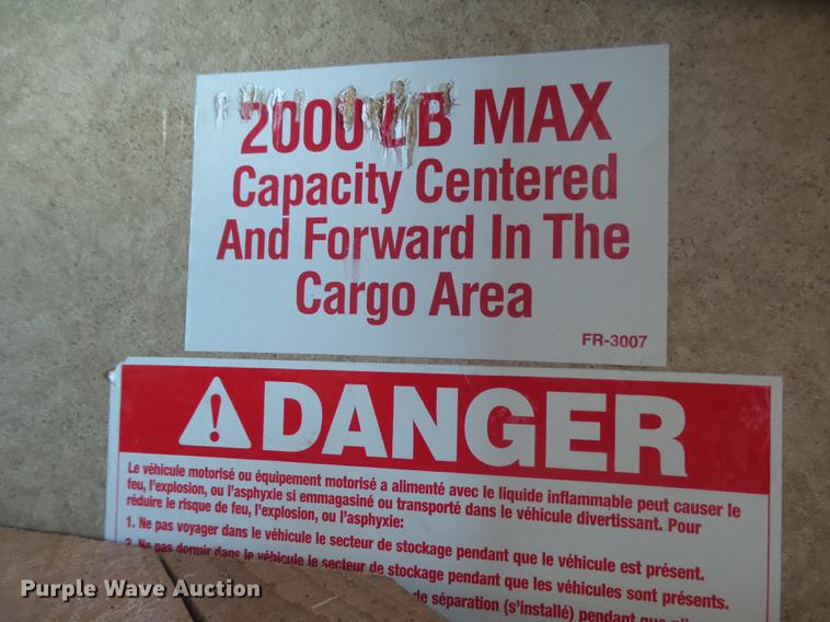 image for item DX9192 2014 Forest River XLR toy hauler camper