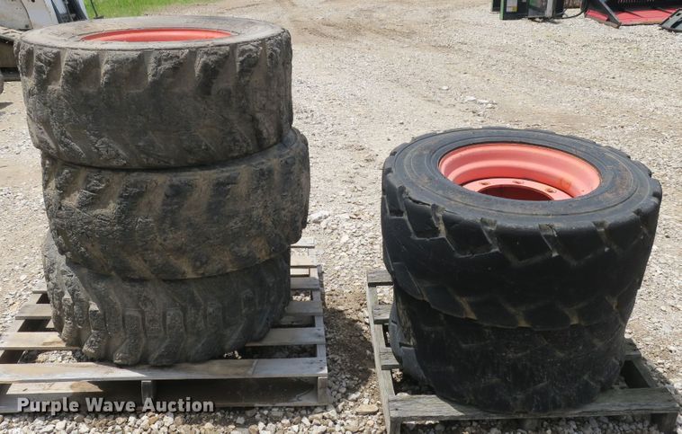 image for item EA9273 (5) 12x16.5 tires and wheels