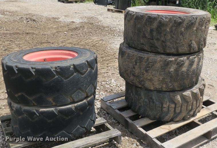 image for item EA9273 (5) 12x16.5 tires and wheels