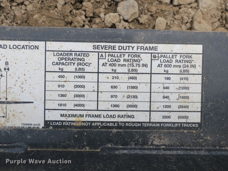 image for item EA9274 Pallet forks