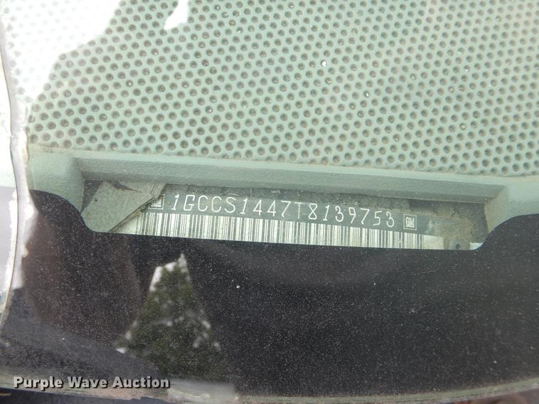 image for item ED9336 1996 Chevrolet S10 pickup truck