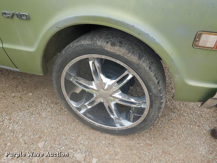 image for item ED9338 1970 Chevrolet C10 pickup truck